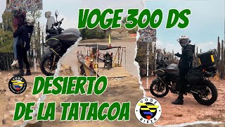 Voge 300 DS  CAÍDA EN EL DESIERTO DE LA TATACOA