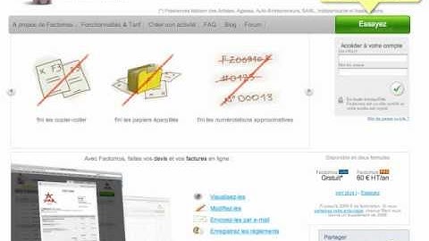 Débuter avec FACTOMOS, le logiciel de facturation.
