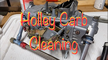 Carb Cleaning - Ford 289 331 Stroker Motor Rebuild part 24