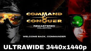 Command & Conquer Remaster GOD MODE- Ultrawide Benchmark - Includes the NEW intro.
