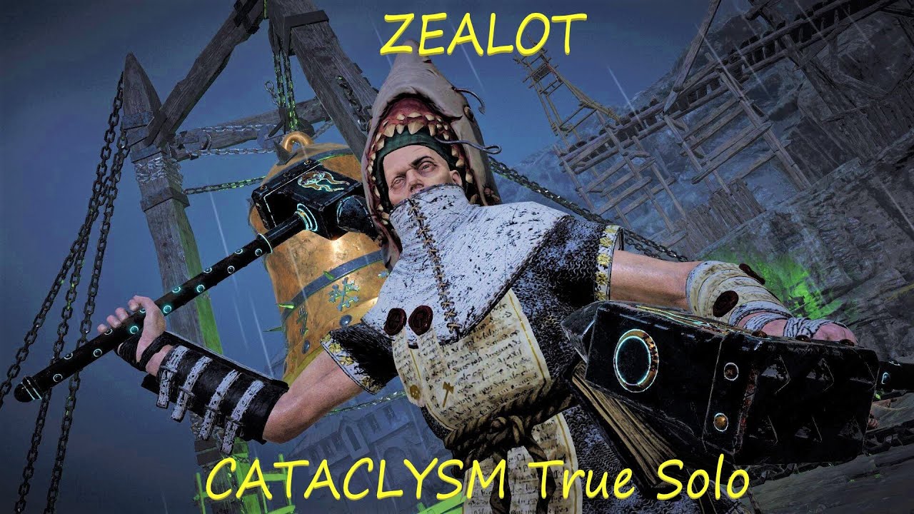 Screaming Bell Zealot CATACLYSM True solo Dual Hammers/Brace of
