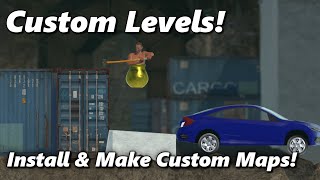 How To Install & Make Custom Levels For Getting Over It With Bennett Foddy