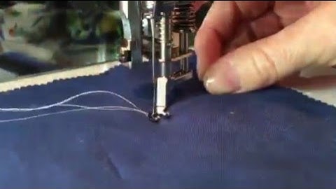 Bringing Up the Bobbin Thread on a Domestic