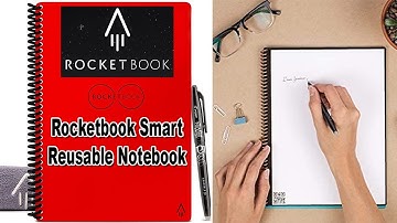 Rocketbook Smart Reusable Notebook - Dot-Grid Eco-Friendly Notebook