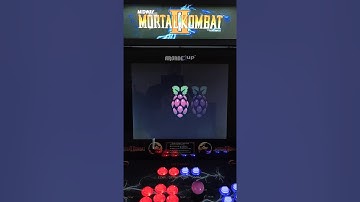 Mortal Kombat 1Up Arcade Cabinet Modified With Raspberry Pi