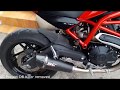 Ducati Monster 797 SOUND Stock vs Sc Project Conic Carbon