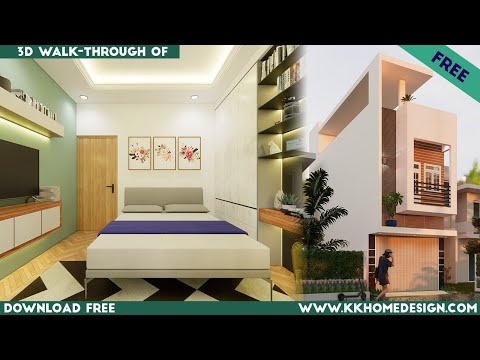 12x30 Feet Ghar Ka Naksha || Small Modern House Design || 360 sqft House Plan#106
