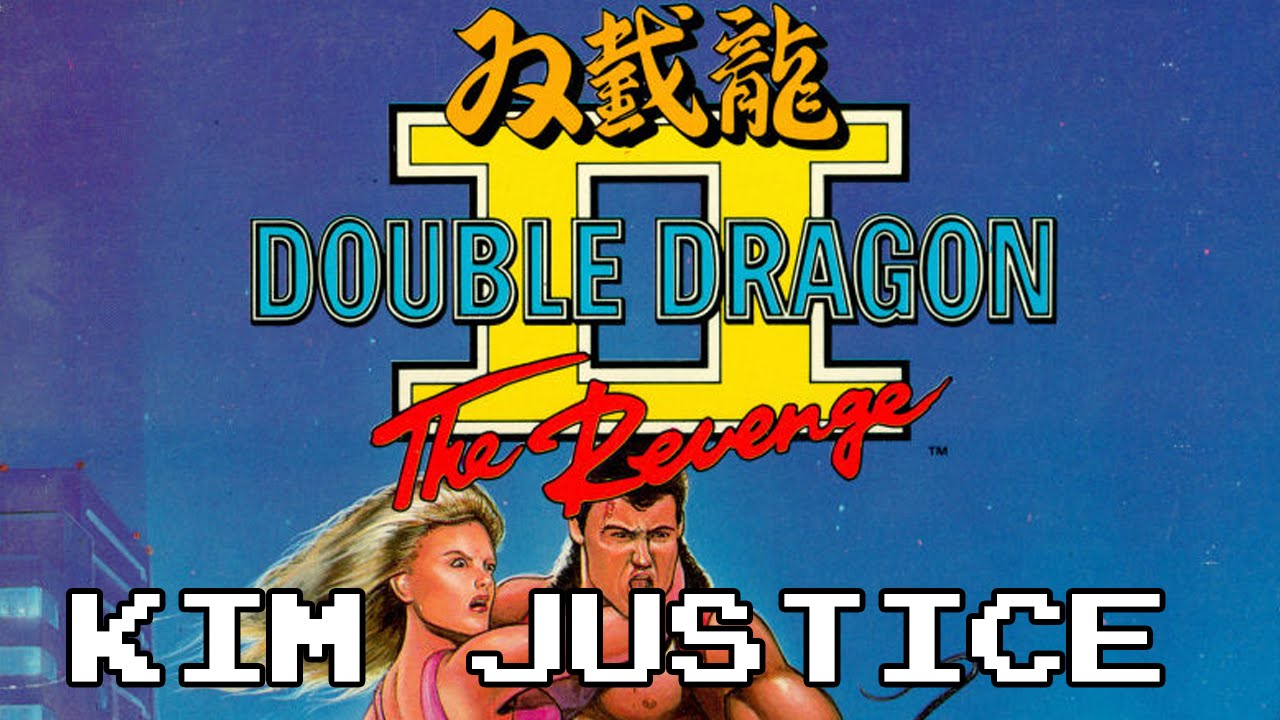 Double Dragon II The Revenge Nintendo NES Glossy Review Poster Unframed  G1489