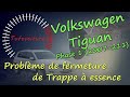 Tiguan problème d'ouverture de trappe essence