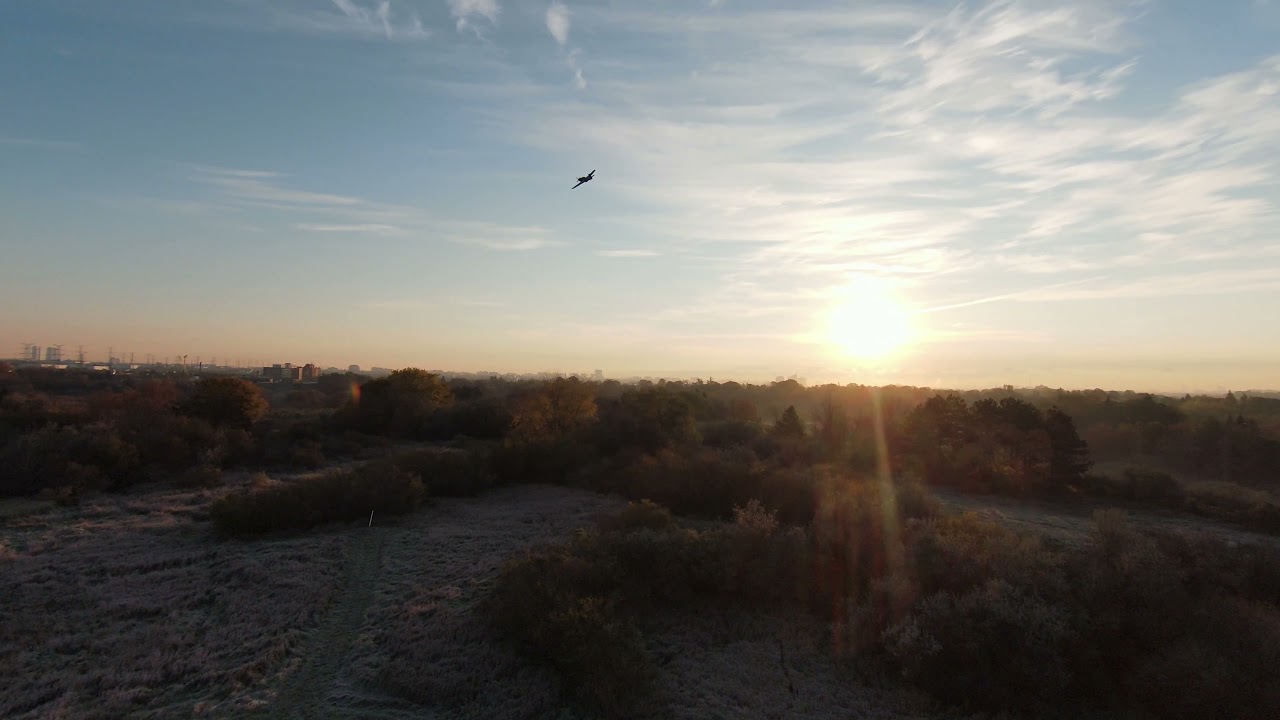 Tailing Hamid's P51 over HVRCF Field