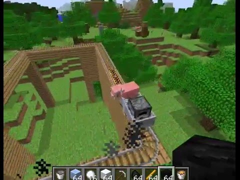 Minecraft Myjang test video 4 : Minecart with furnace mechanics update! - Minecraft Myjang test video 4 : Minecart with furnace mechanics update!