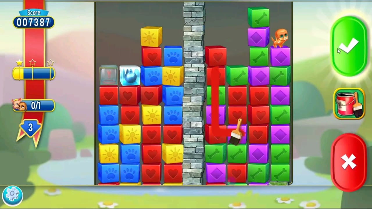 Pet Rescue Saga Level 6640 - NO BOOSTERS | SKILLGAMING ✔️