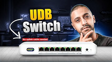 Ubiquiti UDB Switch - A Switch With No Uplink Cable?! Tests & Demo
