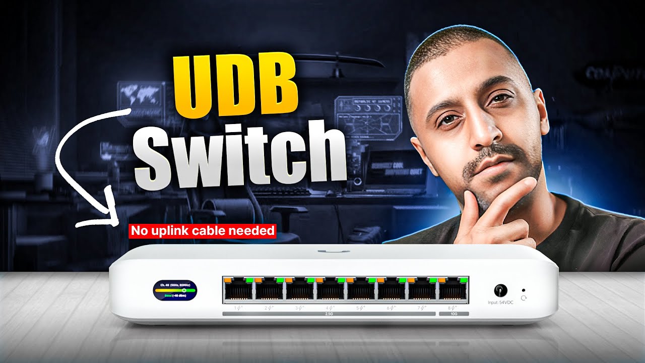 Коммутатор Ubiquiti UDB — коммутатор без кабеля Uplink?! Тесты и демонстрация