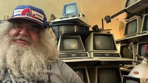 Commodore PET - 30 Of Them! - CBC Hide And Seek Movie - I Am Splitting Scenes - Episode 1191