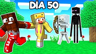 100 DÍAS JUNTOS EN MINECRAFT CON @Chocoblox PARTE 2 screenshot 4