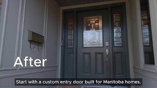 Upgrade Your Front Entrance | Custom Entry Doors Winnipeg