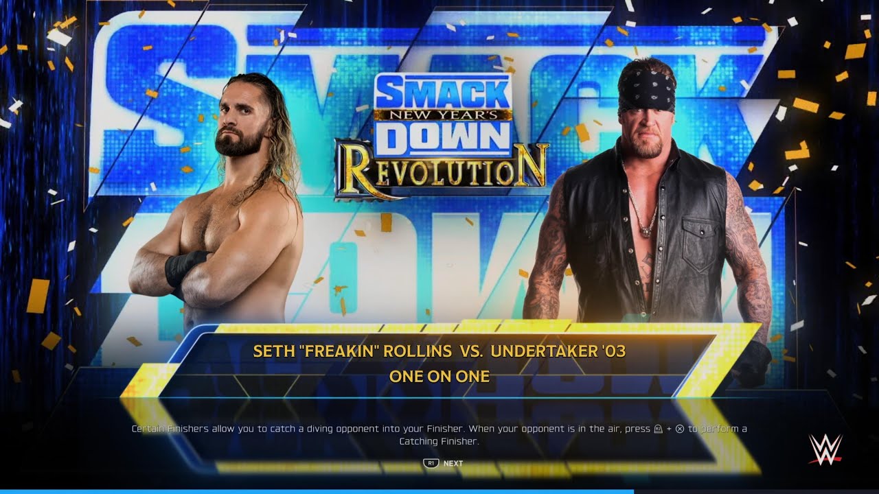 WWE 2K25 I Seth Rollins vs The Undertaker