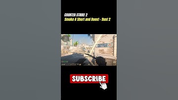 CS2 DUST 2 - SMOKE A SHORT AND BOOST #counterstrike2 #cs2 #cs2smokes