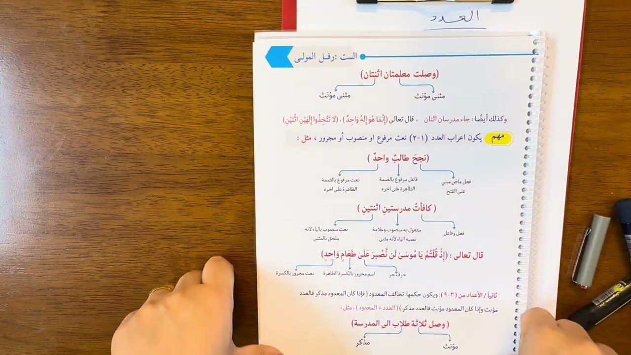 العدد ( المحاضرة 1 ) / السادس المهني / ست رفل المولى 🇮🇶