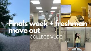 COLLEGE VLOG: Finals week, freshman moveout, etc.