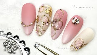 Pink Nail design | Wedding Nails ideas💅Gradient ombré nails tutorial screenshot 2