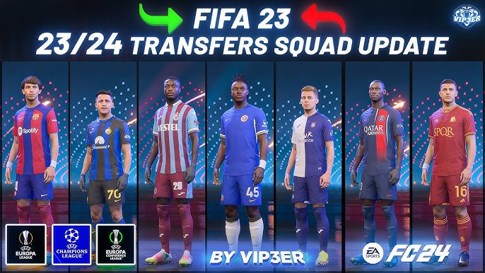 grhaer9 FIFA 23: 2023/24 Kits Mod - 931 Total Kits