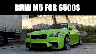 CHEAP BMW M5 F10 from COPART