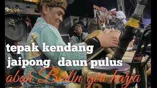 Tepak kendang jaipong, giri harja , maestro kendang abah berlin #kendang #giriharja3 #jaipong 