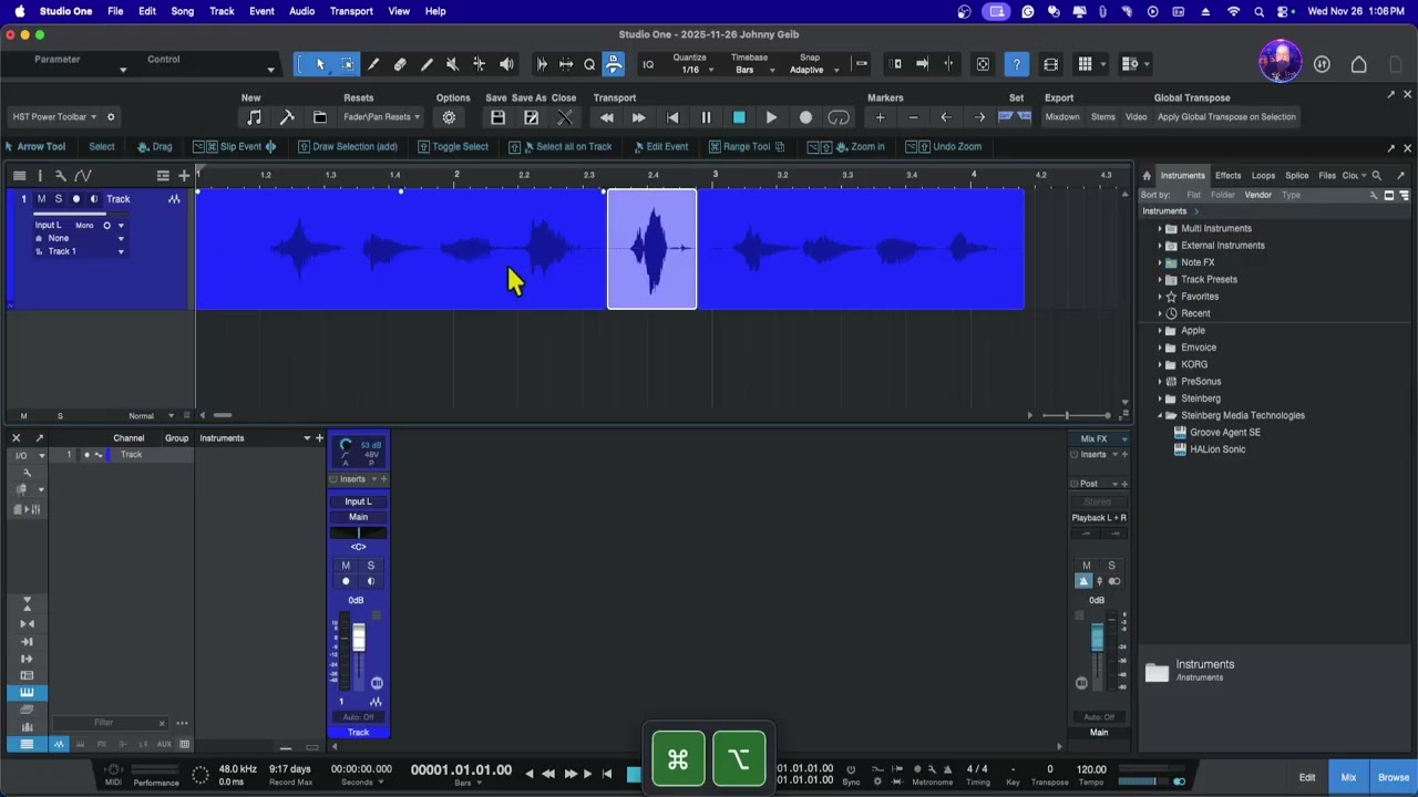 Что такое Slip Edit Studio One Pro 7?