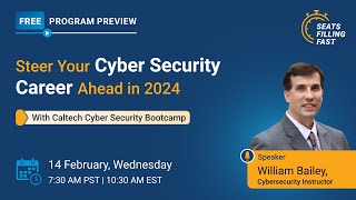 🔥CyberSecurity Career Path | Caltech CyberSecurity Bootcamp | Cybersecuity | 2024 | Simplilearn