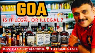 How to Carry Liquor From Goa to Other States Legally | By Flight, Road, Train, Car | Malayalam Vlog