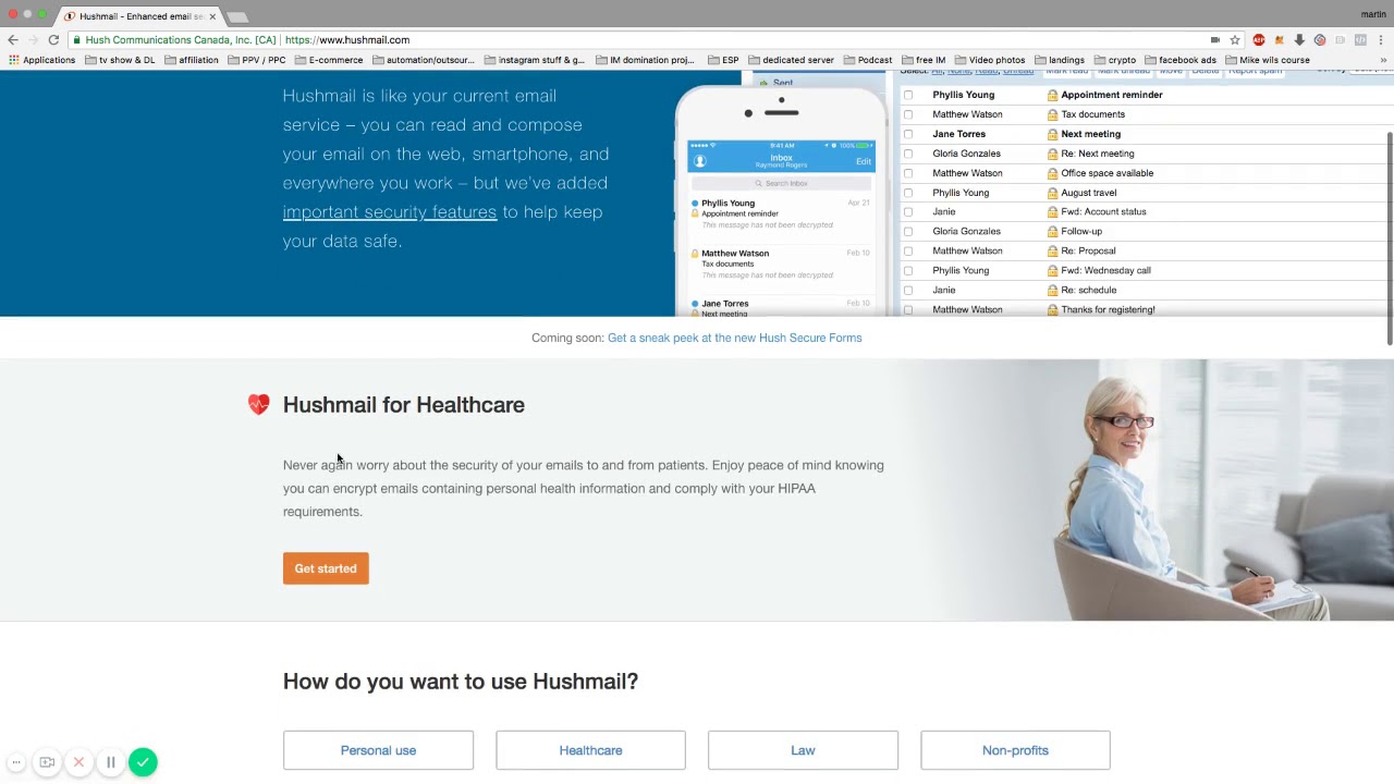 hushmail review youtube hushmail
