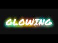 Glowing text using Html and Css