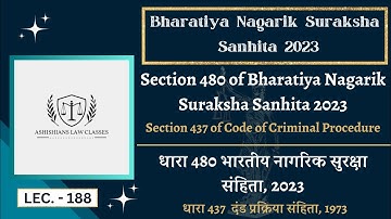 Section 480 BNSS Explained | Bail in Non-Bailable Offences (Part-I) I| Section 437 CrPC #crpc
