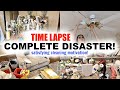 COMPLETE DISASTER CLEANING MOTIVATION! TIME LAPSE! ACTUAL MESSY HOUSE! SATISFYING CLEANING VIDEO!