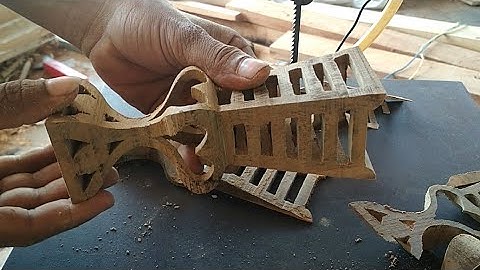 Making a Wooden Vase | Love Vase on the Scroll Saw | Woodworking Project