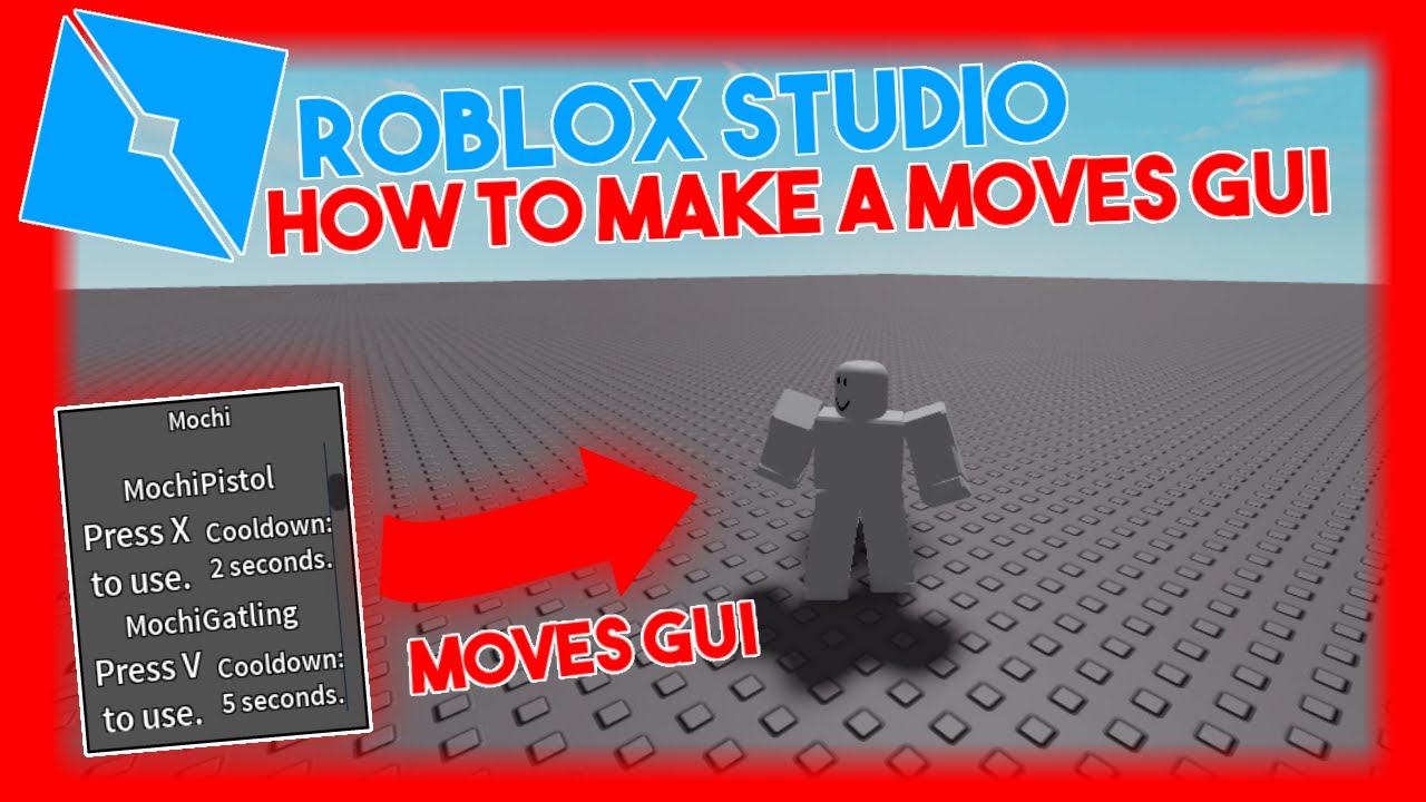 Creating A Moves Gui With Roblox Studio In 2020 Youtube - robux studio better gui