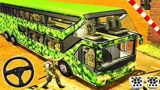 Army Bus Driving - Military Coach Transporter - Best Android GamePlay screenshot 5