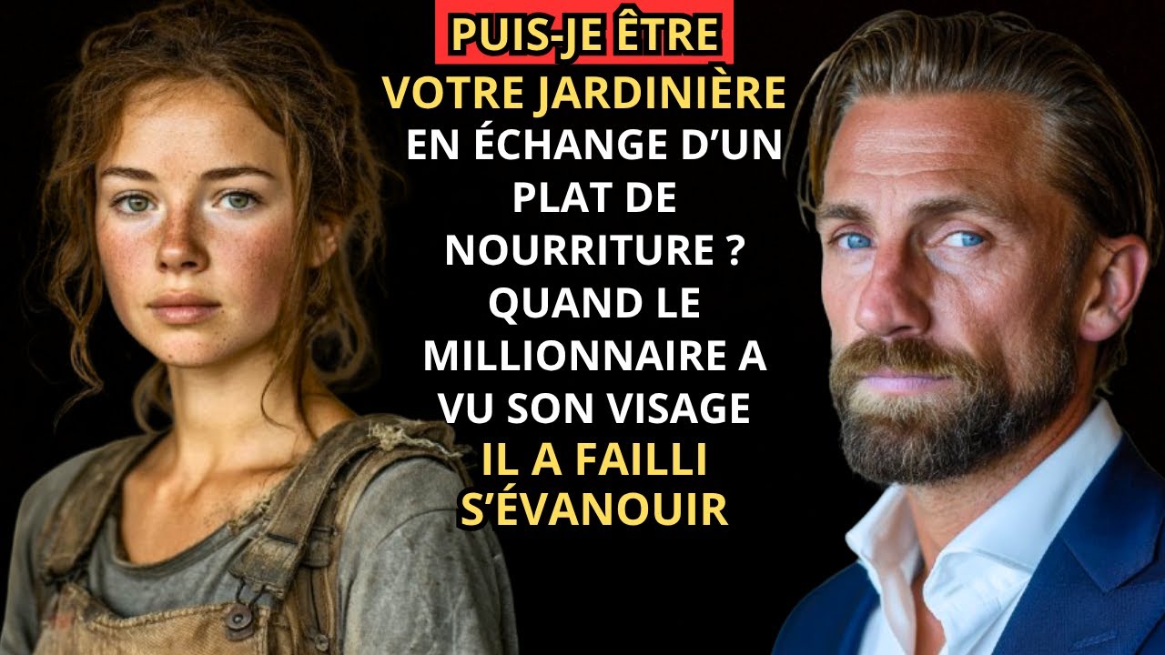 PUIS-JE ÊTRE VOTRE JARDINIÈRE POUR UN PLAT? QUAND LE MILLIONNAIRE A VU SON VISAGE IL A FAILLI TOMBER