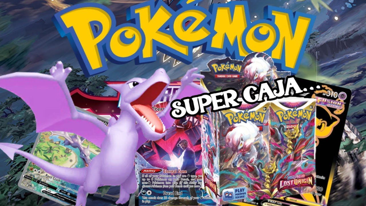 Primera Vez Abriendo Una Booster Box De Cartas Pokémon. Lost Origin ...