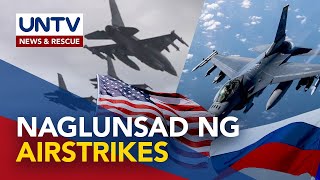 US at Russian forces, nagsagawa ng hiwalay na air strike operations vs mga rebelde sa Syria
