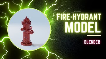 Realistic and Detailed 3D Fire Hydrant Model for Games and VR