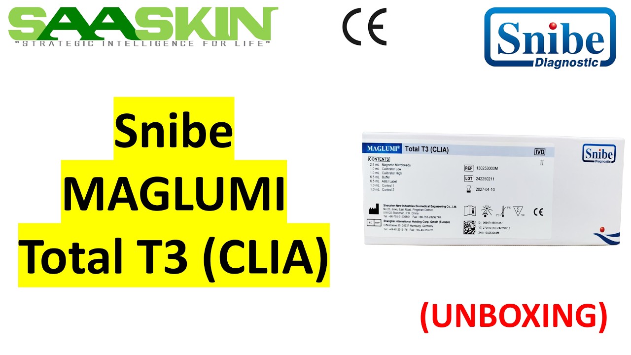 Snibe MAGLUMI Total T3 (CLIA) | Catalog No - #130253003M | Medical Analyzer | Reagent Kits | Serum |