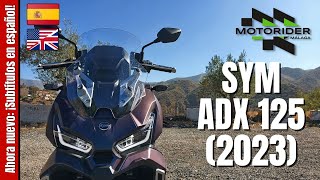 SYM ADX 125 (2023) | Test Ride, Review, Walkaround, Soundcheck and 0 to 100 kph | VLOG 376