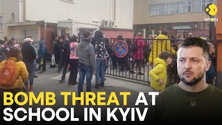 Russia-Ukraine War LIVE: Kyiv police reports bomb threats to city's schools | Wion Live | WION