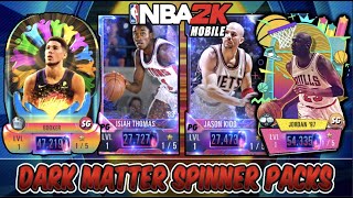 DARK MATTER SUPERSTAR SPINNER PACK OPENING!! | NBA2K Mobile 22 S4 DARK MATTER Pack Opening