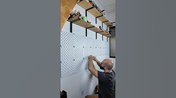 3d printed SKADIS wall #spaghettioverdrive #3dprinting #ikea