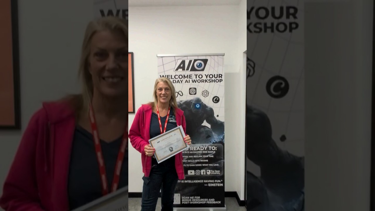 Website and Video Created in Minutes | Lindsey’s AI Workshop Experience