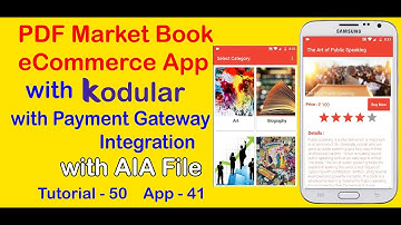 Create PDF Book Market App || Sell and Buy PDF Books || Payment Gateway Integration | Free AIA
